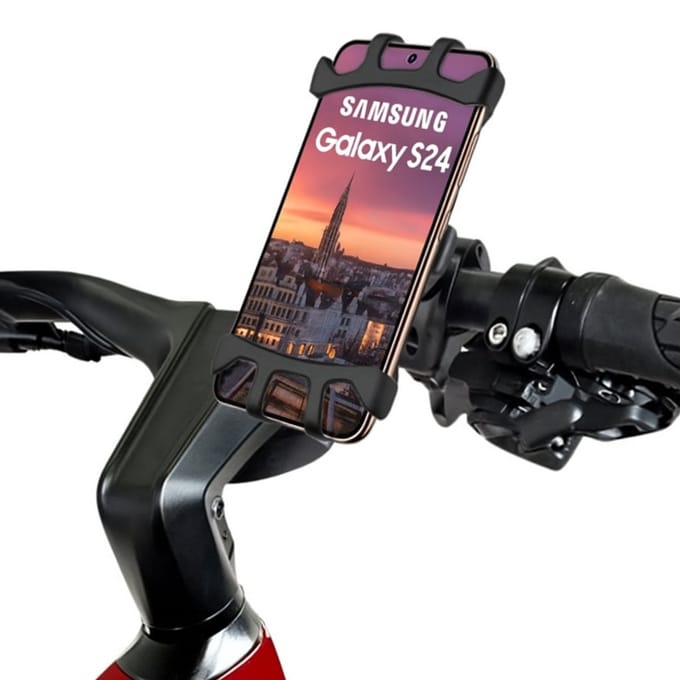 Telefoonhouder fiets - Smartphone Telefoon houder - Universeel - Motor - Fiets - Kinderwagen