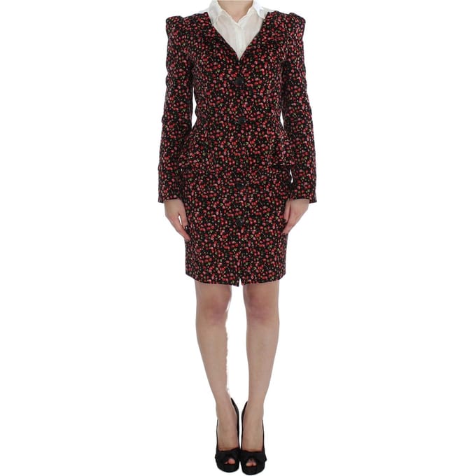 Bloemenprint Mini-jurk Met Kraag Lange Mouwen