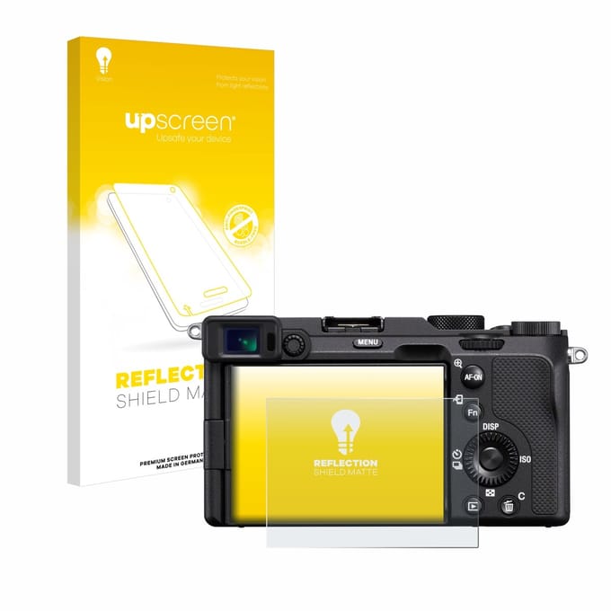 upscreen - Screenprotector voor Sony A7C - Folie Beschermfolie anti glare matte