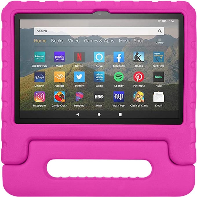 Rixus RXTC06 For iPad Mini 6, 8.3 Tablet Kids Case Pink