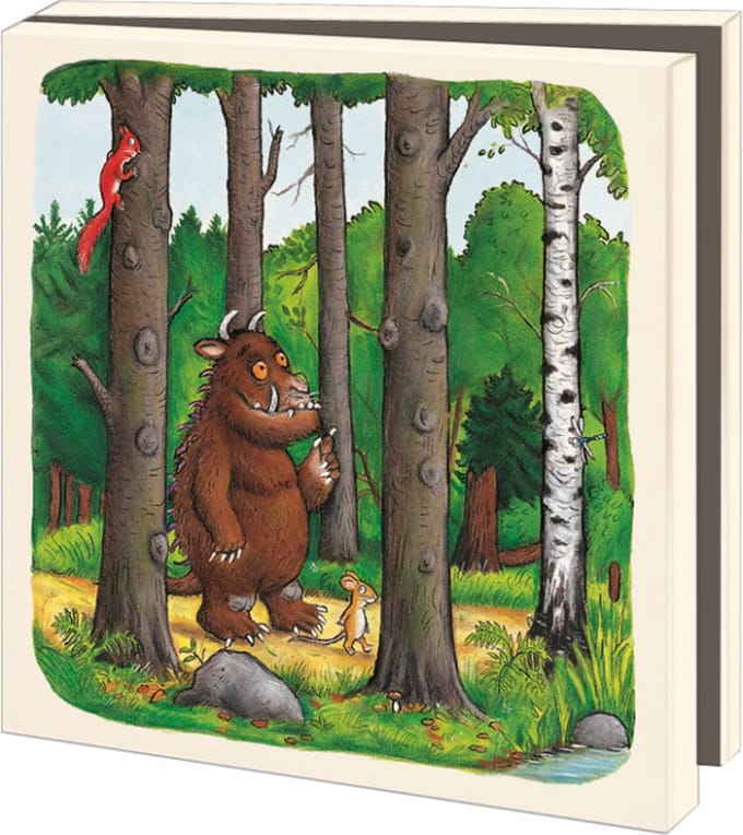 Kaartenmapje The Gruffalo, Julia Donaldson & Axel Scheffler 10 stuks