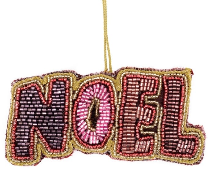 Hanger met kralen Noël