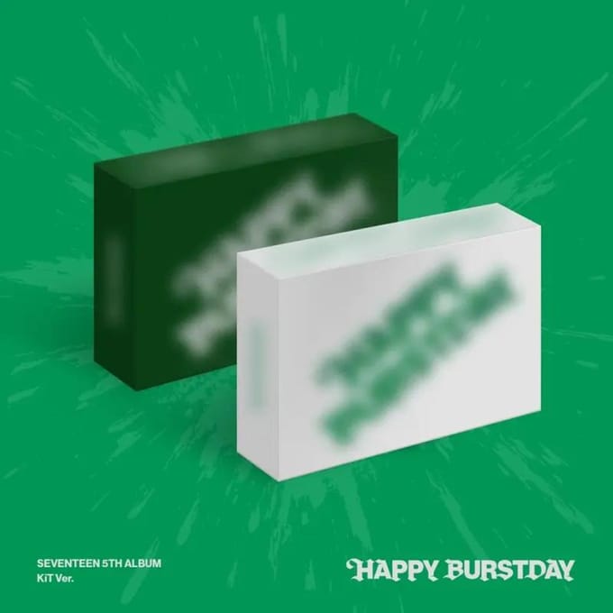 (PRÉ-COMMANDER) SEVENTEEN - [HAPPY BURSTDAY] 5e album version KIT New brustday