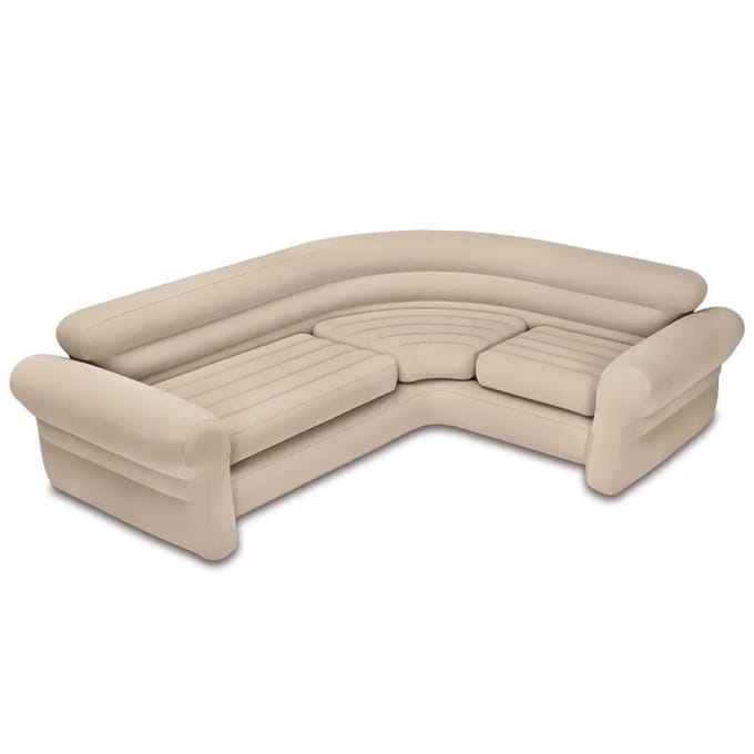 Intex Hoekbank opblaasbaar 257x203x76 cm 68575NP