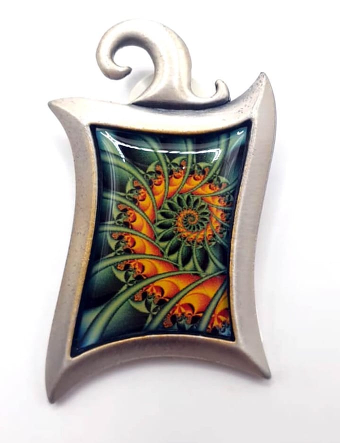 Fractal spiral hanger aiden(A41)