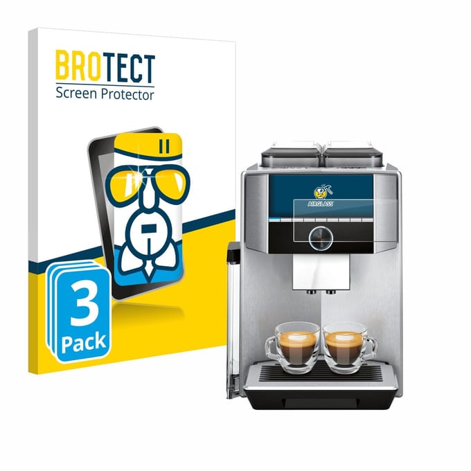 Screenprotector 3 Stuks voor Siemens EQ.9 plus connect s700 4,3" Beschermglas transparant