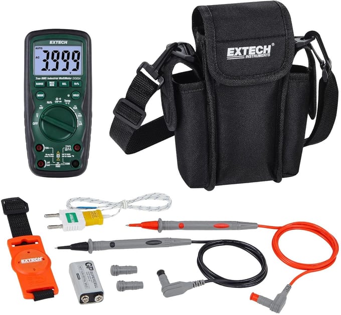Industriële Multimeter - Elektrische Tester - Problemen Oplossen - Waterdicht IP67 - 6000 Tellingen