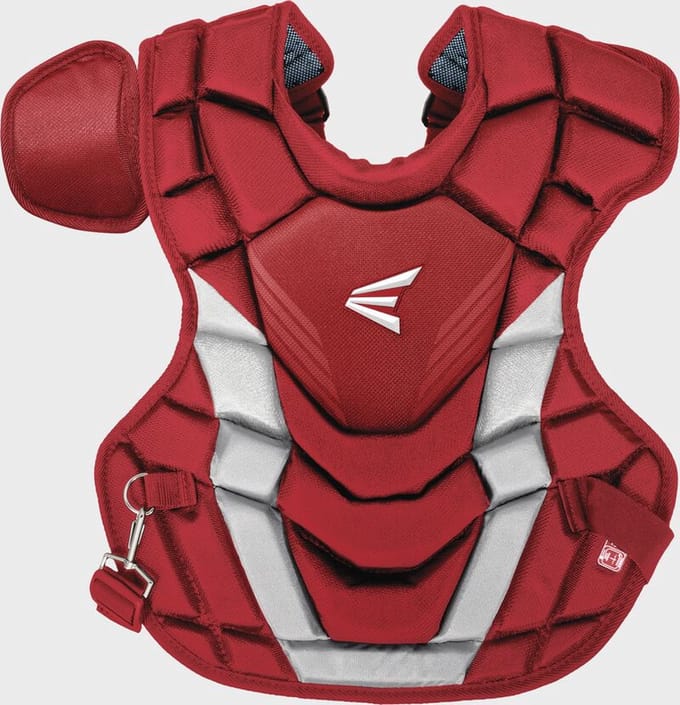 Easton GAMETIME Honkbal Catcher Bodyprotector Volwassen Rood/Silver