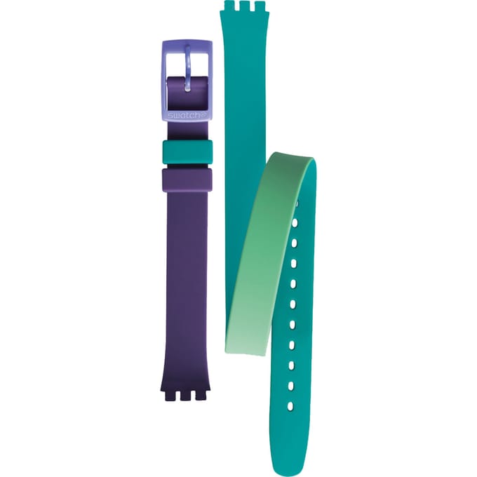 Swatch Plastic - Originals Small (25mm) - L ALV117 LV117 Fun In Blue band