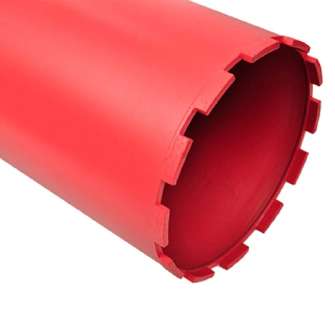 Foret Carottier Diamanté pour Forage à Sec et à Humide 150 x 400 mm