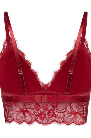 Hunkemöller Triangelbralette Marianna Rood