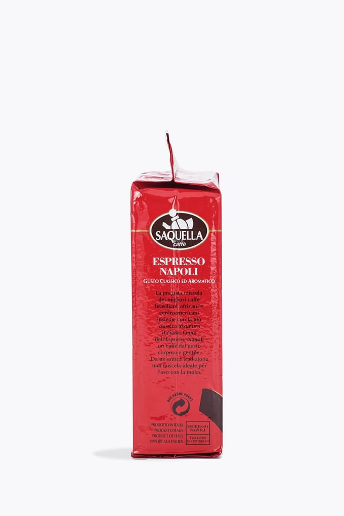 Saquella Espresso Napoli gemalen 250g