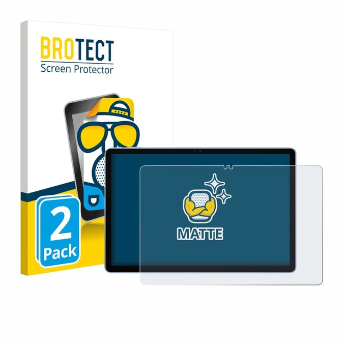 BROTECT - Screenprotector voor Itel VistaTab 30 - Folie Beschermfolie matte 2 Stuks