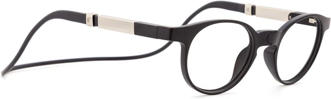 Magnetische Leesbril - Flexibele Bril - Dichtbij Lezen - Blauwlichtfilter Glazen - 1.5 Sterkte - Grafiet