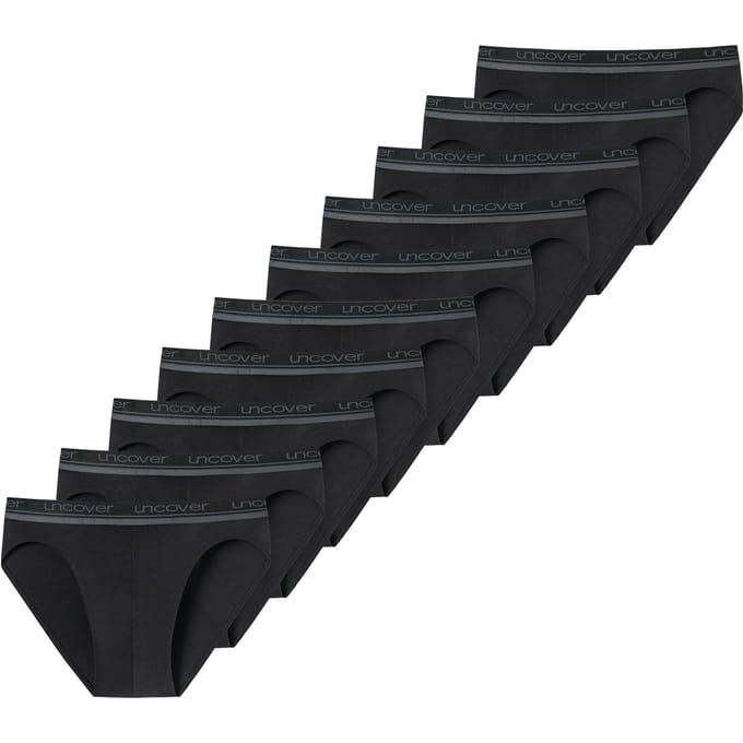 Uncover by Schiesser Slip UNCOVER Cotton 10PACK Set van 10