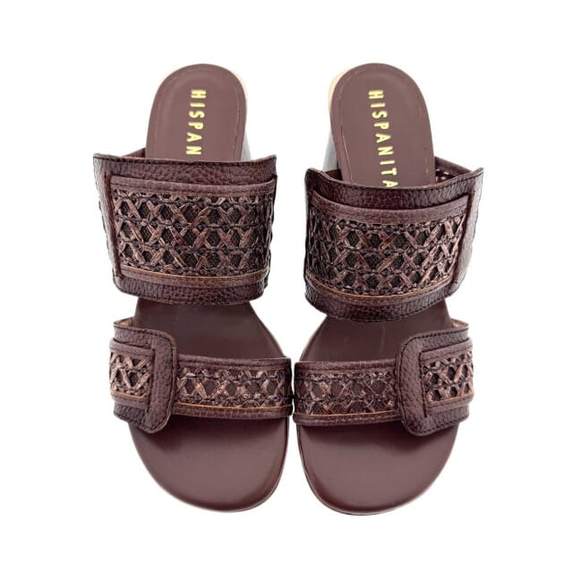 Dames Slippers Hispanitas Hispanitas Rhv264747-coo3 Marrakech Donkerbruin - Maat 39