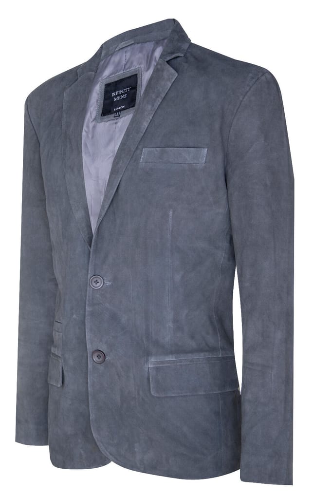 Blazer suède jas Zachte Italiaanse leren jas