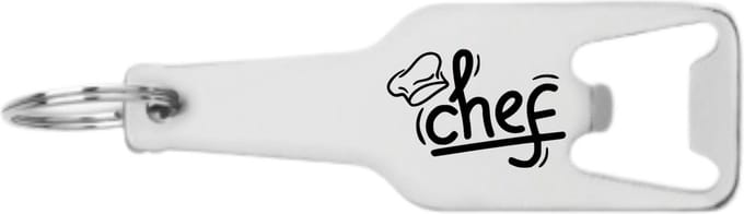 Akyol - kok flesopener - Kok - chef - restaurant - bakken - koken - 105 x 25mm