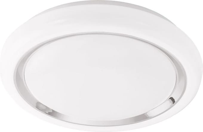 EGLO Capasso - Wand/Plafondlamp - 1 Lichts - Wit, Chroom