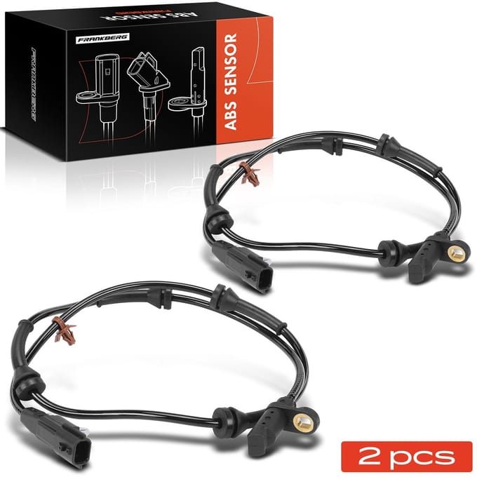 Frankberg 2x ABS Sensor Achteras Links Rechts voor Nissan