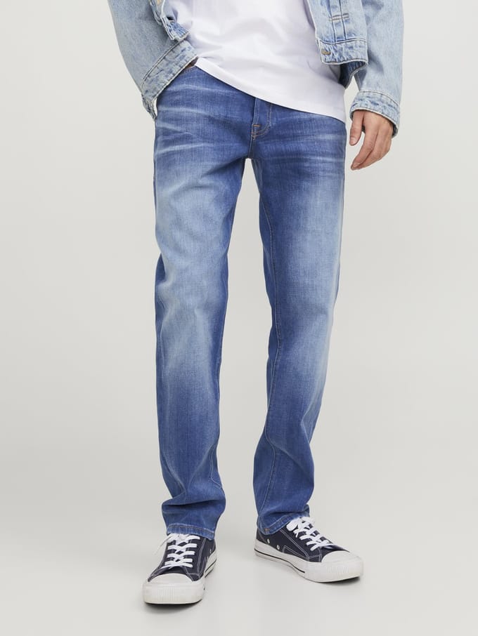 JACK & JONES Mike Original Jos regular fit - heren jeans - denimblauw