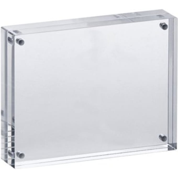 MAUL Fotolijsten MAULstyle acryl Magnetische sluiting 11.5 x 9 x 2.4 cm transparant