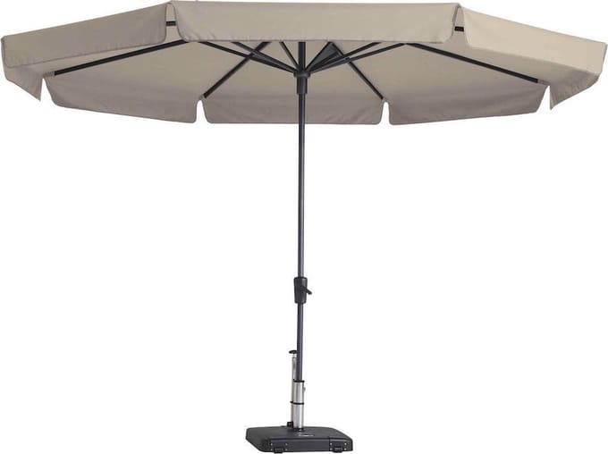 Parasol Rond Ecru Madison Sysor 350cm | Topkwaliteit ronde Madison parasol | 100% Polyester doek