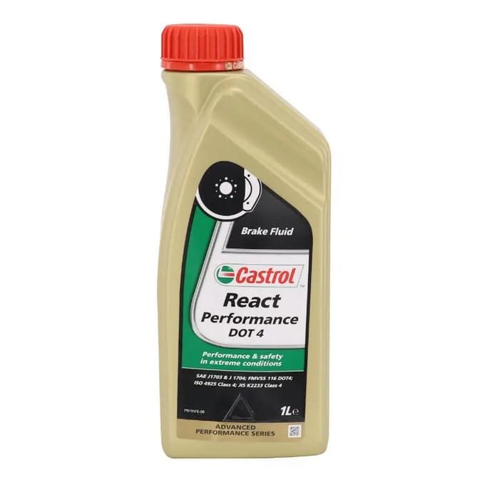 Castrol React Performance DOT 4 remvloeistof 1L