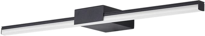 Spiegel Verlichting Led - Spiegellamp - Badkamer - Badkamer Verlichting - Zwart - 55 cm
