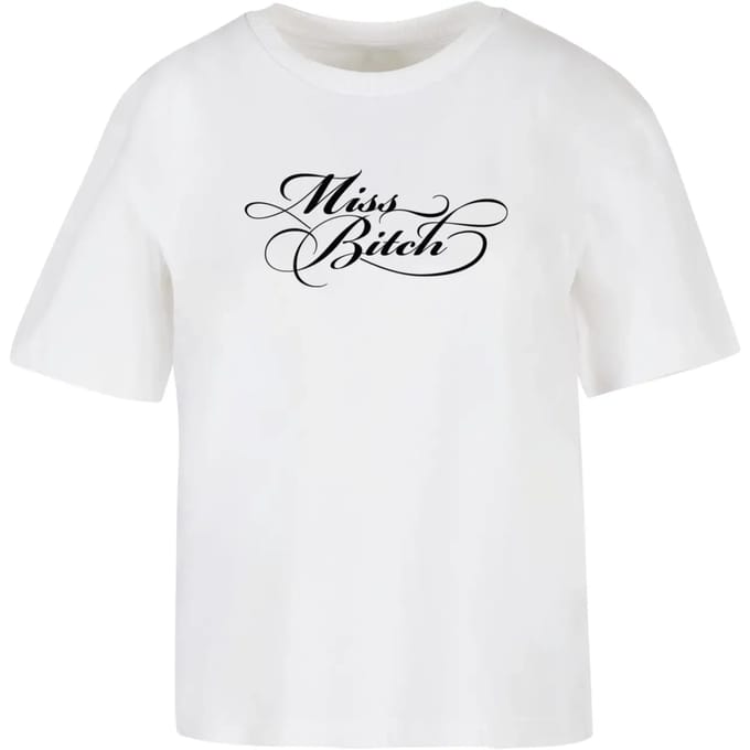 Dames-T-shirt Miss Tee Miss Bitch