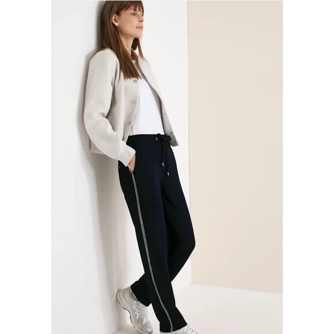 Broek met banddetail