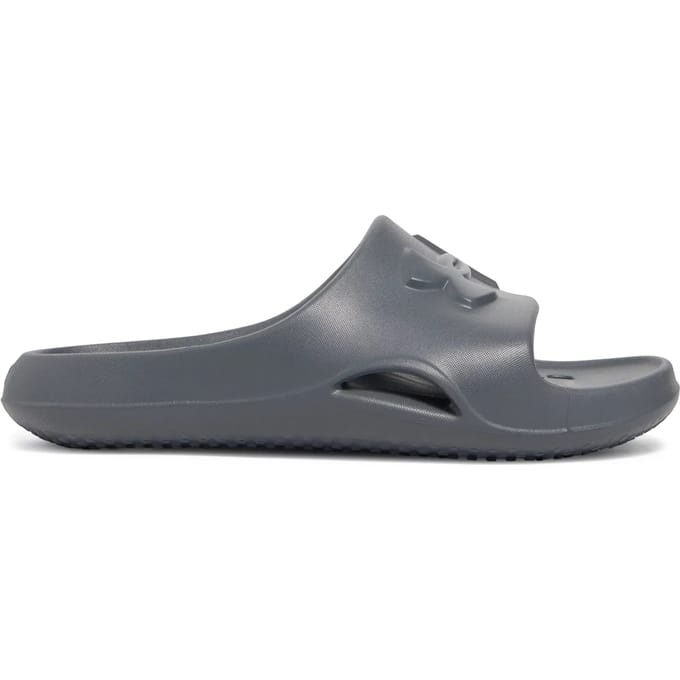 Under Armour Locker V Slippers Grijs EU 33 1/2 Jongens,Meisjes