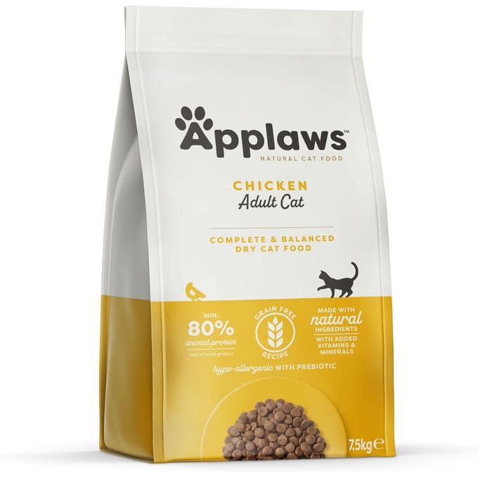 Applaws graanvrij - Kip - Kattenvoer - 7.5 kg