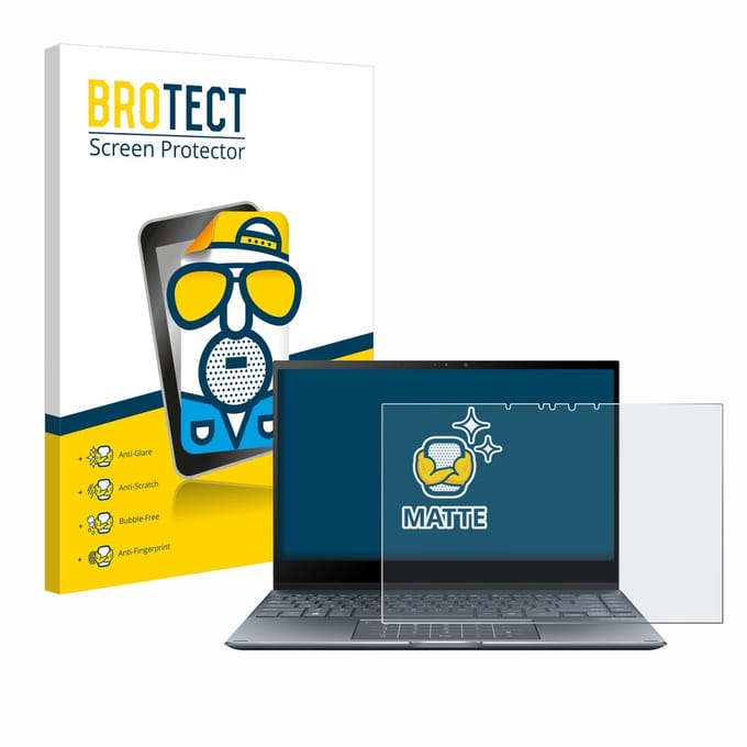 BROTECT - Screenprotector voor ASUS ZenBook Flip 13 UX363EA - Folie Beschermfolie matte