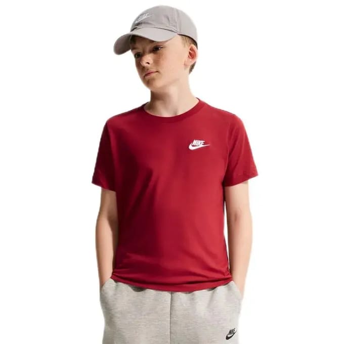 Nike T-shirt Kinderen Sportswear Rood - Maat M