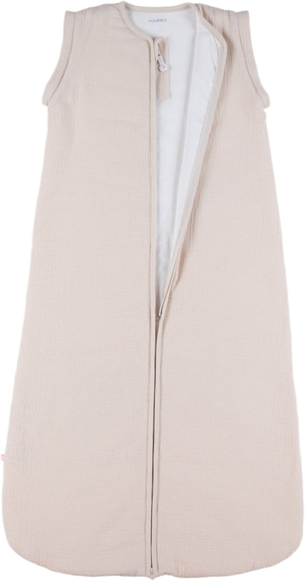 Noukie’s Slaapzak - Afneembare Mouwen - Beige - 100 cm