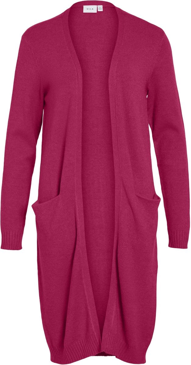 VILA - VIRIL LONG L/S KNIT CARDIGAN - NOOS - Dames - Cardigans