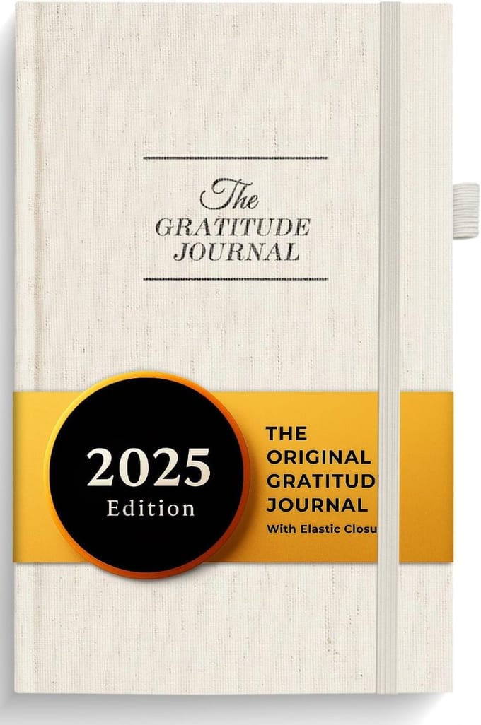 Dankbaarheidsdagboek voor Geluk en Mindfulness - Slechts 5 Minuten Per Dag