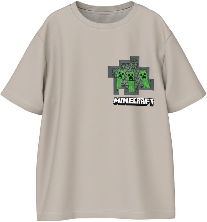 NAME IT - NKMASANT MINECRAFT SS NREG TOP BFU - Jongens - T-shirts