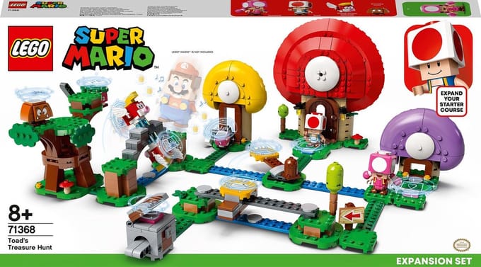 LEGO Super Mario Uitbreidingsset: Toads schattenjacht 71368