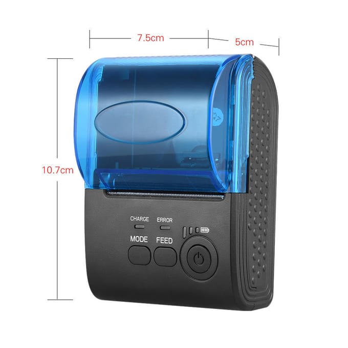 POS-5805DD Draagbare Mini 58mm Draadloze USB Thermische Printer Bon Ticket POS Afdrukken voor iOS EU Plug