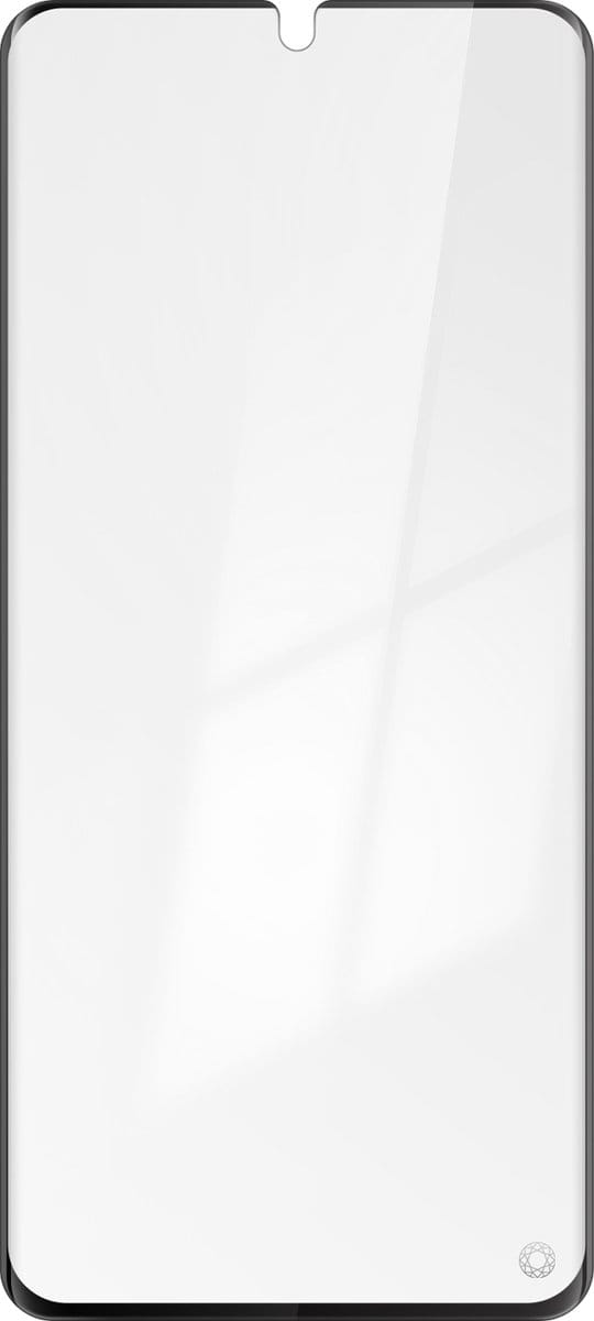 Force Case, Screenprotector geschikt voor Samsung Galaxy S20 - Oleophobic 3D (incl. Antistatic Adhesive), Transparant zwart