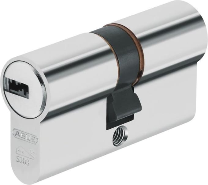 ABUS deurcilinder E3XP20SN 35/40 B/SB met 3 sleutels