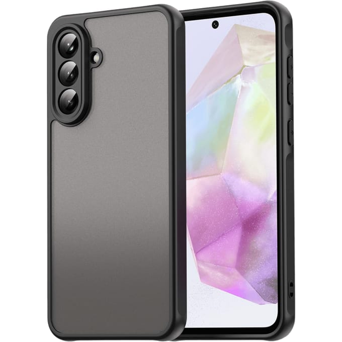 Mocaa Samsung Galaxy A56 Slim Anti-Shock Hoesje Zwart
