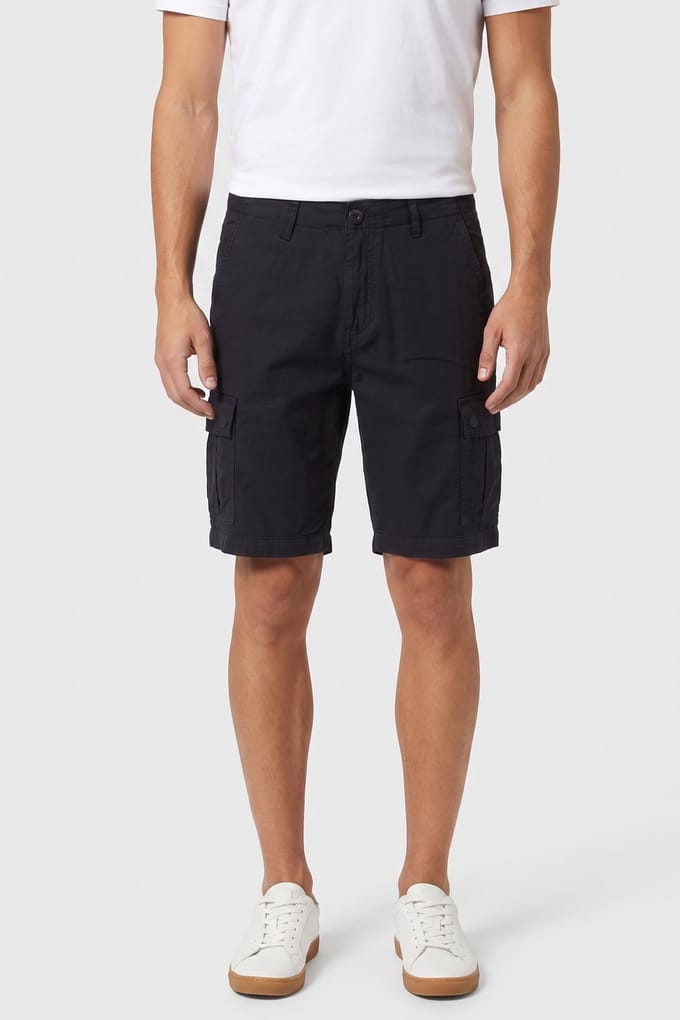 GUESS  Eco Ben Short Smart Blue Größe: W34 | Kurze Sporthosen Outlet | Herren | Blau