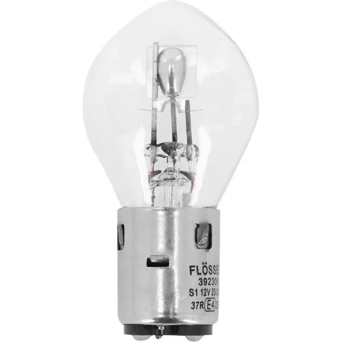 ampul flosser 12v 25/25w culot type ba20d pour moto auto scooter 3923 s1 neuf