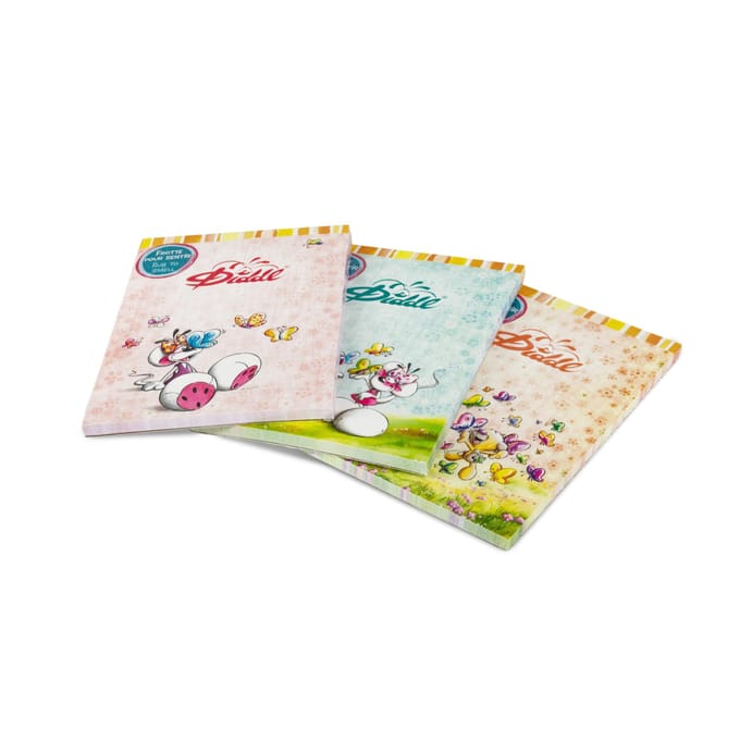 Diddl A5 notitieboekje met geur 3 assorti