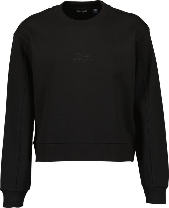 Blue Seven - Meisjes sweater - Black
