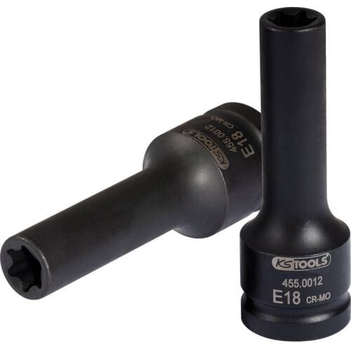 KS Tools 455.0012 455.0012 Buiten-Torx-profiel Kracht-dopsleutelinzet E 18 3/4
