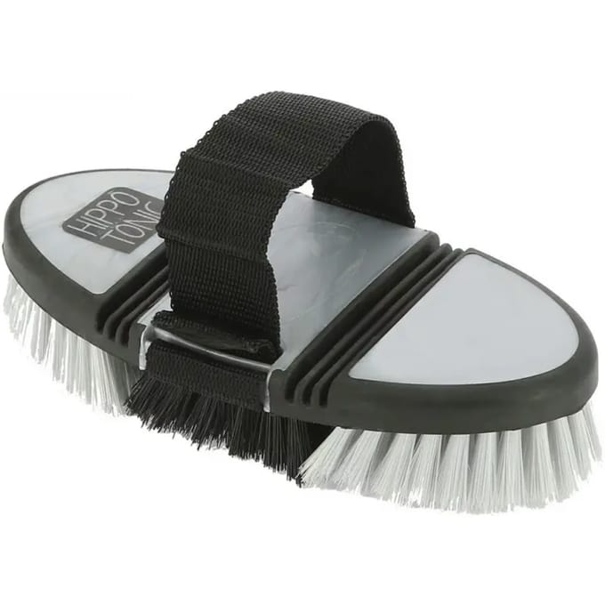 Hippotonic softgrip paardenborstel